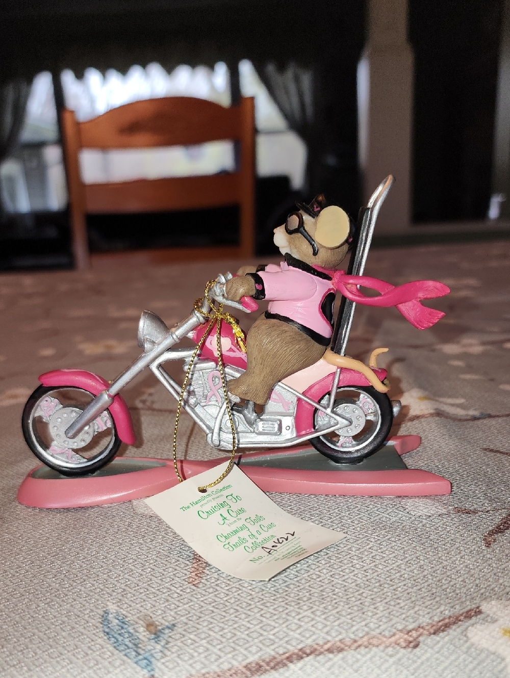 Charming Tails Cruising to a Cure Figurine